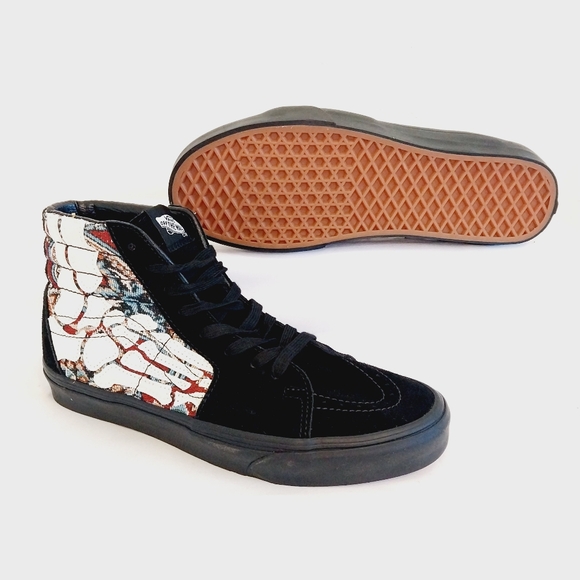 Vans Sk8 Hi Hazy Bones Suede Skate - Picture 2 of 11